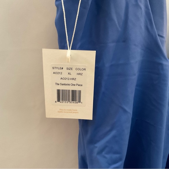 Andie Swim The Santorini One Piece Horizon Blue XL - Picture 4 of 6